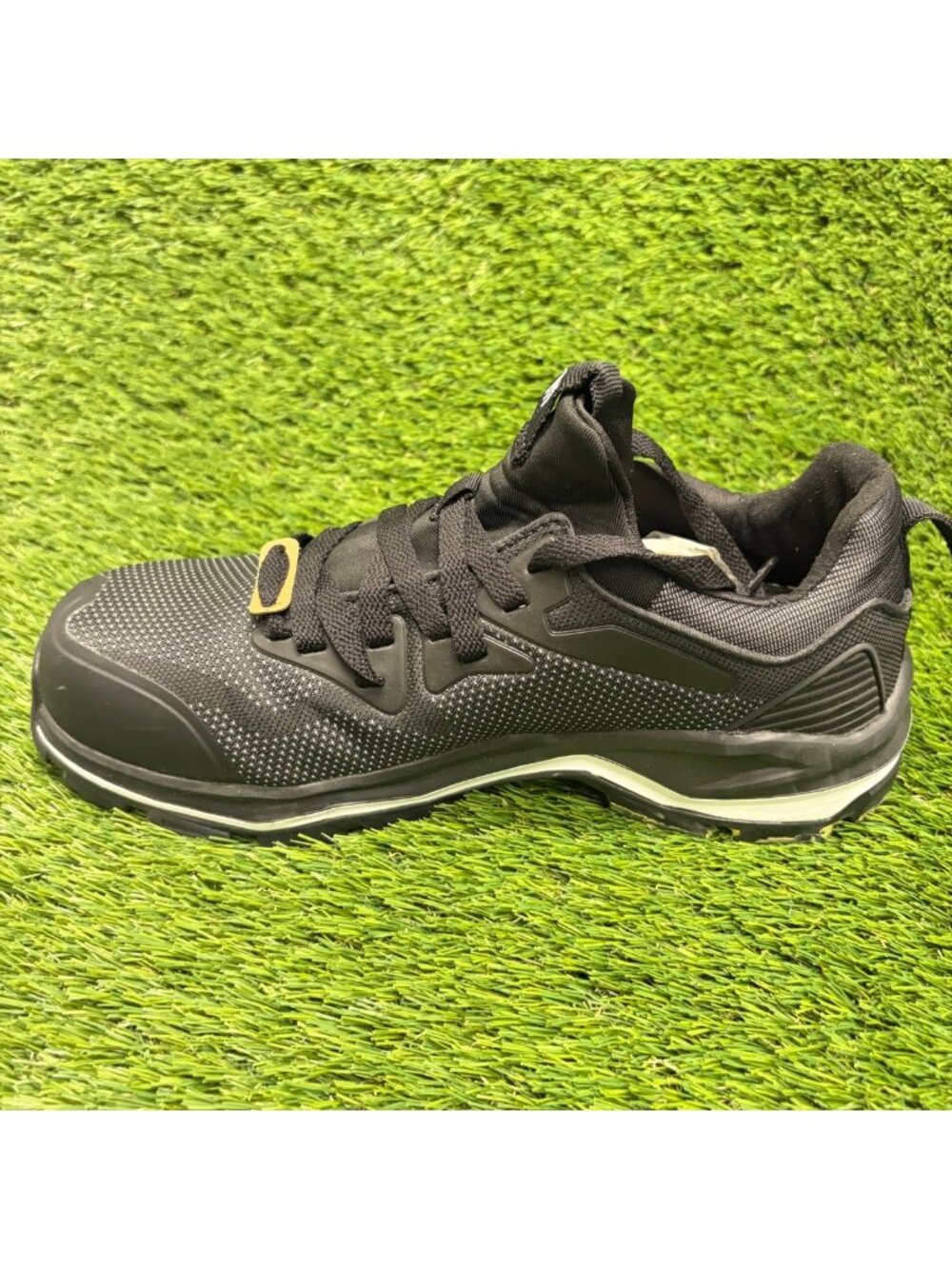 Hard Yakka Icon Mens Size 9 Black White Brown Composite‎ Toe Safety Work Shoes